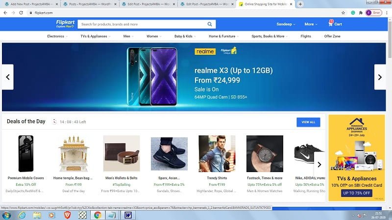 swot analysis of flipkart